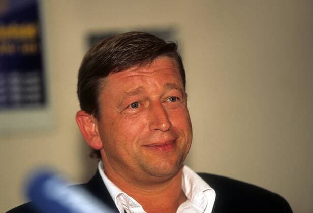 Trainer Ralf Schehr (Hamburger SV Amateure) Fußball 1. BL Herren Saison 1996 1997 HSV Porträt Hamburg