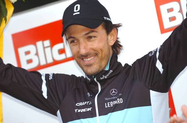 Tour de Suisse 2011, Einzelzeitfahren, Zeitfahren, 9. Etappe: Schaffhausen - Schaffhausen, Etappensieger Fabian Cancellara (SUI Leopard Trek), Schaffhausen  o0 Siegerehrung