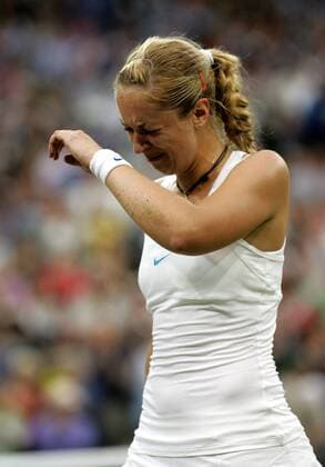 TENNIS - WTA, Wimbledon 2011 LONDON,ENGLAND,23.JUN.11 - TENNIS - WTA Tennis Damen Tour, Wimbledon 2011, Grand Slam. Bild zeigt Sabine Lisicki (GER). Keyword: Tränen. 