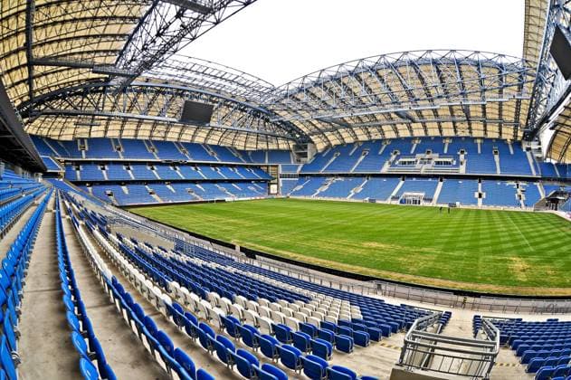 Stadion Miejski in Poznan - Austragungsort der EM 2012 ---  05052011FOTOMM018 copy o0 Tribüne Zuschauerperspektive