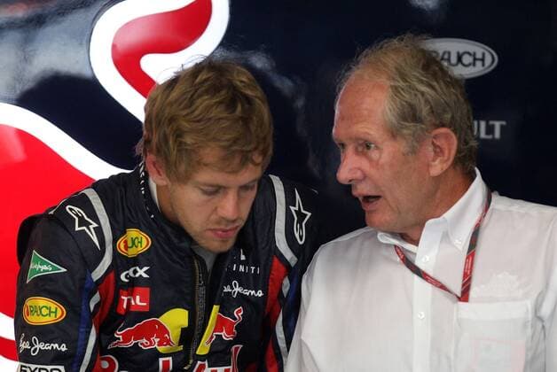 formula 1 GP, Europe in Valencia Spain 24.06.11, Sebastian Vettel, Red Bull Racing, Dr. Helmut Marko, Red Bull-Sportchef,