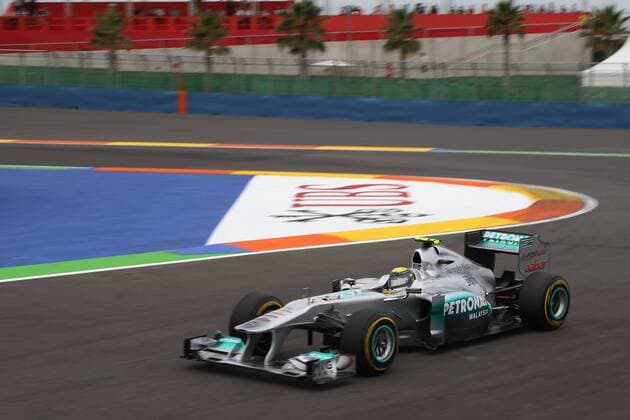 Motorsports: FIA Formula One World Championship 2011, Grand Prix of Europe, 08 Nico Rosberg (GER, Mercedes GP Petronas F1 Team), xHOCHxZWEIx