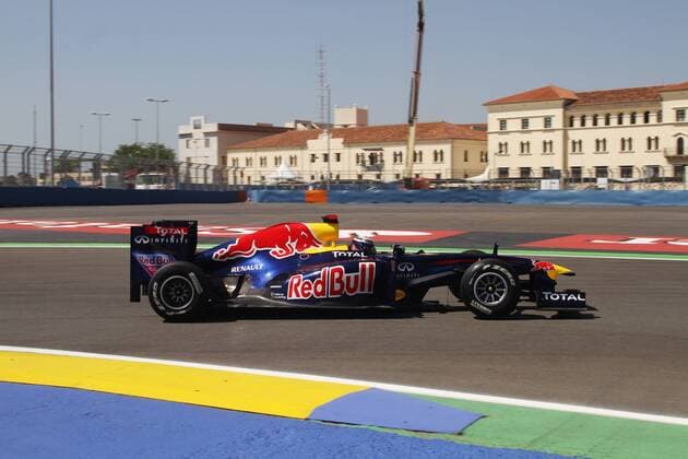 25.06.2011- Saturday Practice, Sebastian Vettel (GER), Red Bull Racing, RB7 European Grand Prix, Valencia 2011 