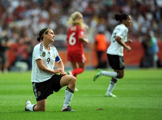 Fussball, Frauen, WM 2011, Vorrundenspiel Deutschland - Kanada, Birgit Prinz (Deutschland), 26.06. 2011, DFB
