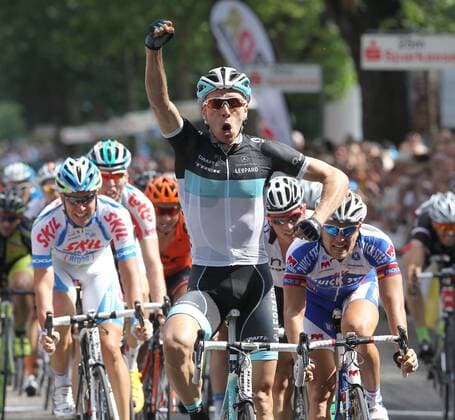 Radsport - DM Srasse Elite Männer - 24.06.2011, Deutsche Meisterschaft Strasse ELITE MÄNNER, Deutscher Meister Robert Wagner (Team Leopard-Trek), -