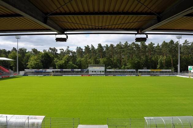Hardtwaldstadion, Heimspielstätte des SV Sandhausen