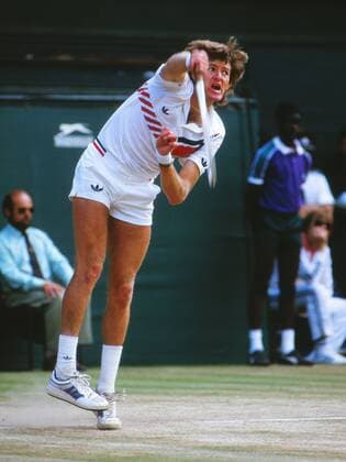 Kevin Curren - USA Wimbledon tennis Championships 1985 Mens Final 