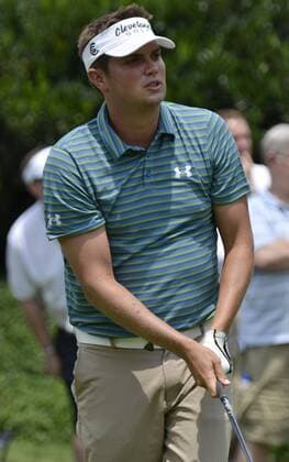 July 2, 2011 - Newtown Square, PA, USA - JEFF OVERTON tee s off to start his third round play at the AT&T National, held at the Aronimink Golf Club in Newton Square Pa. 2011 AT&T National - ZUMArf1