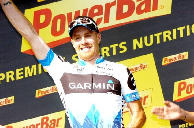 Tour de France 2011, 3.Etappe: Olonne sur Mer - Redon; Etappensieger Tyler Farrar (USA Garmin Cervelo), Redon  o0 Siegerehrung
