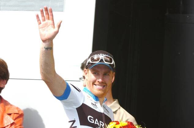 Tour de France 2011, 3.Etappe: Olonne sur Mer - Redon; Etappensieger Tyler Farrar (USA Garmin Cervelo), Redon 