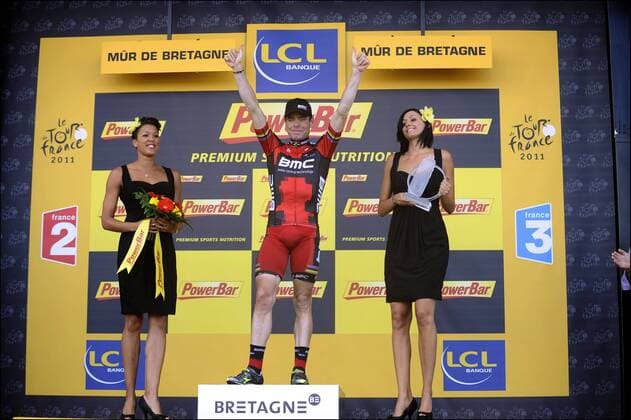 Cadel EVANS (AUS BMC RACING TEAM) Cyclisme : Tour de France - Etape 4 - Lorient Mur de Bretagne - 05.07.2011 - PhotoNews Panoramic 