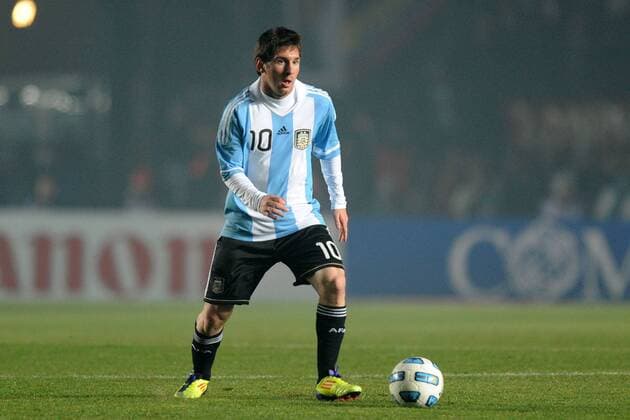 Santa Fe, Argentina - Colombia, Lionel Messi 