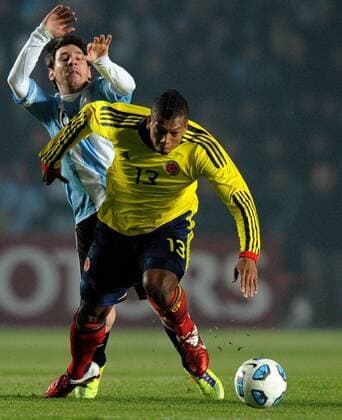 Santa Fe, Argentina - Colombia, Lionel Messi-Freddy Guarin 