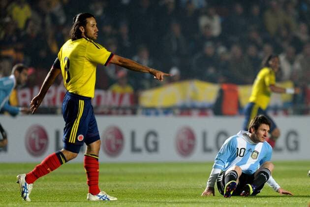Santa Fe, Argentina - Colombia, Mario Yepes-Lionel Messi 