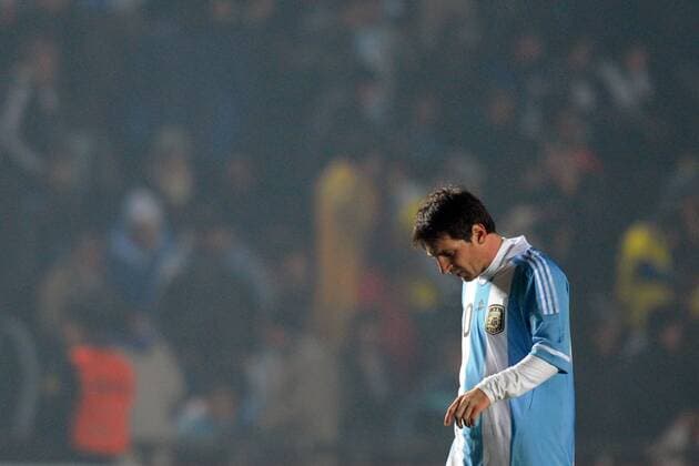 Santa Fe, Argentina - Colombia, delusione Lionel Messi 