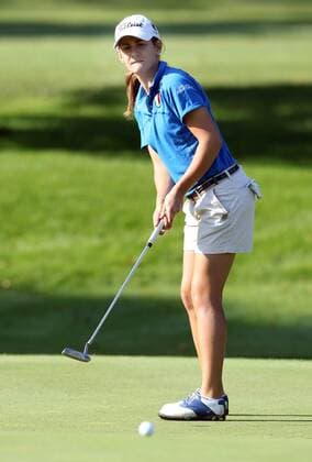 GOLF - Amateur Team-EM, Damen FROHNLEITEN,AUSTRIA,06.JUN.11 - DIVERS, GOLF - Amateur Team Europameisterschaft der Damen, GC Murhof. Bild zeigt Alessandra Averna (ITA). 