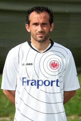 07.07.2011, Fußball Bundesliga, offizieller Fototermin von Eintracht Frankfurt zur Saison 2011 2012. Theofanis Gekas.