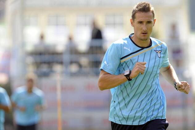 Miroslav Klose Lazio Auronzo di Cadore 08 7 2011 SS Lazio pre season training Calcio Football 2011 2012 - marcoxrosi