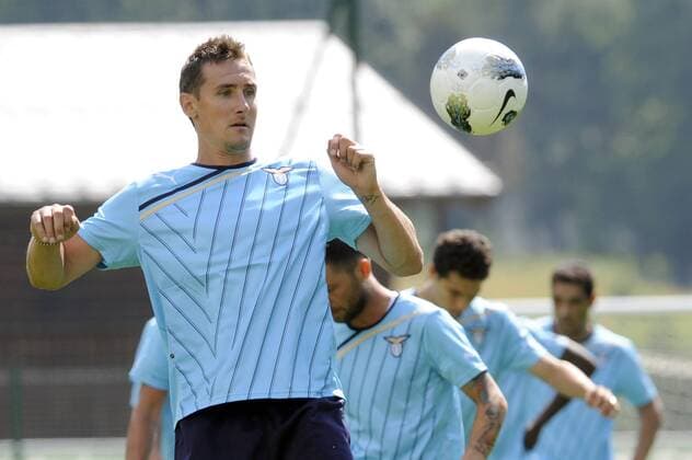 Miroslav Klose Lazio Auronzo di Cadore 08 7 2011 SS Lazio pre season training Calcio Football 2011 2012 - marcoxrosi