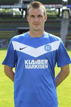 Klemen Lavric (KSC). Karlsruher SC Saison 2011 2012. Karlsruhe , DEU, 05.07.2011 , 2. Fussball-Bundesliga 2011-2012 .