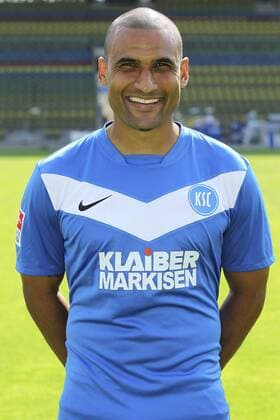 Delron Buckley (KSC). Karlsruher SC Saison 2011 2012. Karlsruhe , DEU, 05.07.2011 , 2. Fussball-Bundesliga 2011-2012 .