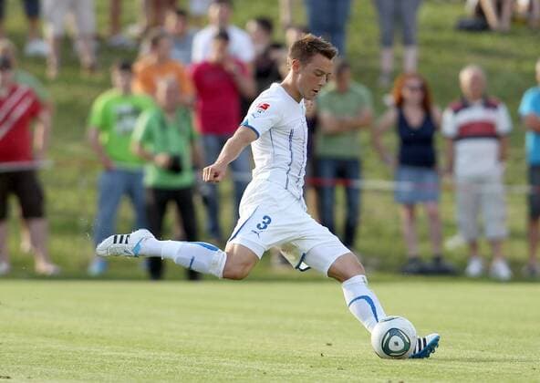 FUSSBALL - Ried vs Hoffenheim, Testspiel UTZENAICH,AUSTRIA,09.JUL.11 - FUSSBALL - tipp3 Bundesliga powered by T-Mobile, 1. Deutsche Bundesliga, SV Ried vs TSG 1899 Hoffenheim, Vorbereitungsspiel. Bild zeigt Matthias Jaissle (Hoffenheim). 