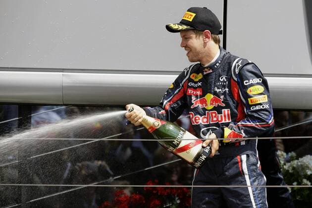 Sebastian Vettel (Red Bull Racing) GP Großbritannien 2011 Formel 1 Grand Prix Großbritannien 2011