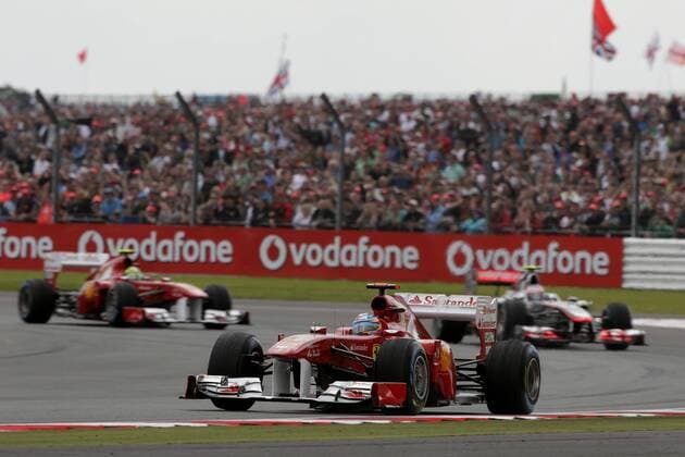Fernando Alonso (Scuderia Ferrari) GP Großbritannien 2011 Formel 1 Grand Prix Großbritannien 2011
