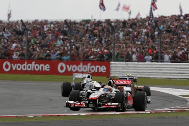 Lewis Hamilton (McLaren Mercedes) GP Großbritannien 2011 Formel 1 Grand Prix Großbritannien 2011
