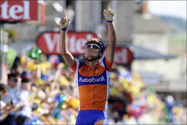 Luis Leon Sanchez (ESP Rabobank) - Etappensieger der 9. Etappe: Issoire - Saint Flour - 10.07.2011 - xPhotoNewsx 