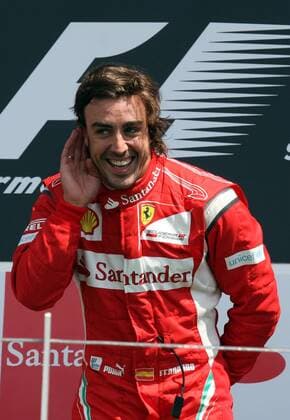 formula 1 GP, Great Britain in Silverstone 10.07.11, Fernando Alonso, Scuderia Ferrari,