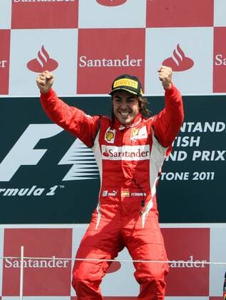 formula 1 GP, Great Britain in Silverstone 10.07.11, Fernando Alonso, Scuderia Ferrari,