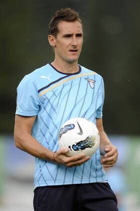 Trainingslager Lazio Rom in Auronzo di Cadore Miroslav Klose Aurinzo di Cadore