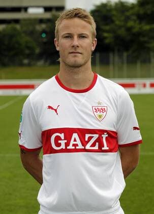Alexander Riemann . Fototermin VfB Stuttgart II, Fussball-3. Liga 2011-2012.