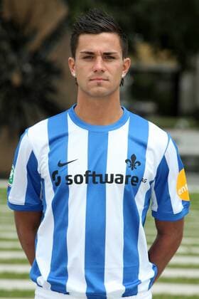 14.07.2011, Fußball, 3.Liga, Offizieller Fototermin des SV Darmstadt 98 zur Saison 2011 2012. Danny Latza.