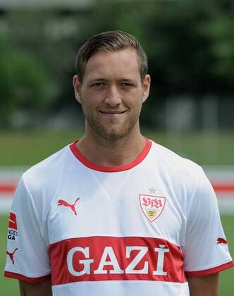 Fussball 1. Bundesliga 2011 2012 14.07.2011 Fototermin beim VfB Stuttgart Julian Schieber (VfB Stuttgart) 