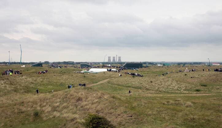 A general view on the first day of the 140th Open Championship at Royal St Georges Golf club in Sandwich, England on Thursday, July 14, 2011.  LON2011071432 o0 Kent o00 Golfplatz