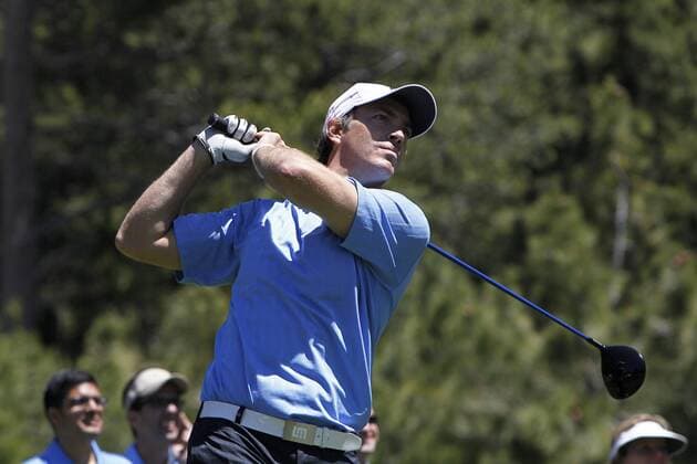 14 July 2011: NHL Eishockey Herren USA Colorado Avalanche Player Joe Sakic during the first round of the American Century Championship at the Edgewood Country Club in Lake Tahoe, NV. GOLF: JUL 14 American Century Championship - First Round Icon165625 EDITORIAL USE ONLY