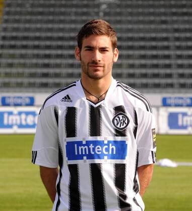 FUSSBALL 3. BUNDESLIGA SAISON 2011 2012 15.07.2011 Fototermin beim VfR Aalen 1921 e.V. Enrico Valentini (VfR Aalen) 