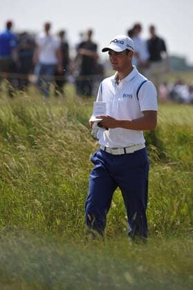 15 07 2011 martin kaymer (GER) in action at Royal St Georges, Sandwich, Kent on the second day of the British Open Championship xKevinxBatchelorx  ActionPlus11194329 Content restricted for UK based newspaper