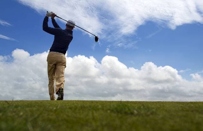Golf - The Open 2011 - Royal St George s - Day 4 Martin Kaymer (GER) tees off on the 4th at Royal St George s, Sandwich 