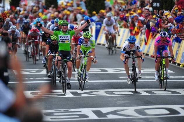 Etappe 15, Limoux - Montpellier, Htc - High Road 2011, Liquigas - Cannondale 2011, Garmin - Cervelo 2011, Lampre - Isd 2011, Mark Cavendish, Daniel Oss, Tyler Farrar, Alessandro Petacchi, Montpellier  o0 Etappensieger