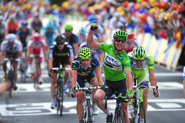 Etappe 15, Limoux - Montpellier, Htc - High Road 2011, Liquigas - Cannondale 2011, Movistar 2011, Mark Cavendish, Daniel Oss,Jose Joaquin Rojas Gil  o0 Etappensieger