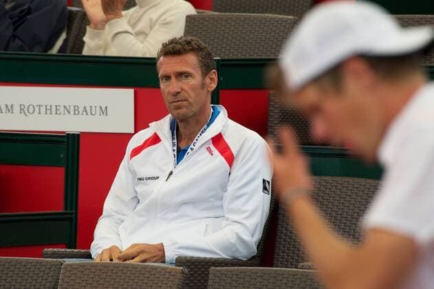 Rothenbaum - Davis Cup Teamchef Patrik Kühnen (GER) o0 Hamburg