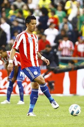 Lucas Barrios --- Brasilien vs Paraguay, Viertelfinale Copa America. La Plata BA - 17 07 2011. x(181)xLuizxFernandoxMenezesx xFox  (5709)guai