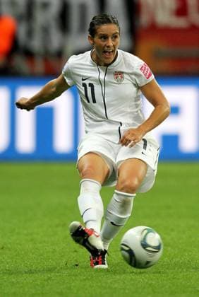 FIFA Frauen Weltmeisterschaft 2011 - Finale Japan - USA Frankfurt , 170711 , FIFA Frauen Weltmeisterschaft 2011 Womens Worldcup 2011 , Finale , Endspiel , Japan (JPN) gegen USA Alex Krieger (USA) Alexandra Ali
