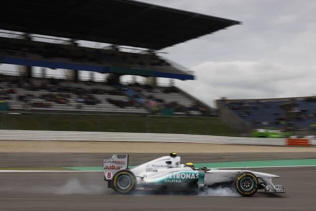 Motorsports: FIA Formula One World Championship 2011, Grand Prix of Germany, Nürburgring, 08 Nico Rosberg (GER, Mercedes GP Petronas F1 Team), xHOCHxZWEI ThomasxSuhrx
