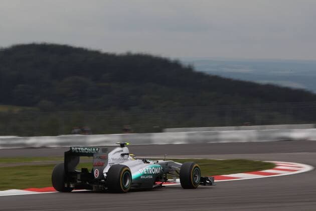 Motorsports: FIA Formula One World Championship 2011, Grand Prix of Germany, 08 Nico Rosberg (GER, Mercedes GP Petronas F1 Team), xHOCHxZWEIx