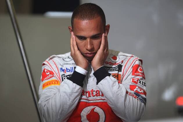 Motorsports: FIA Formula One World Championship 2011, Grand Prix of Germany, 03 Lewis Hamilton (GBR, Vodafone McLaren Mercedes), xHOCHxZWEIx o0 Lärm
