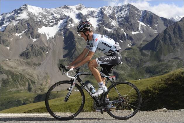 Chris Anker SÖRENSEN (SAXO BANK SUNGARD - DAN) - Tour De France 2011 - 18. Etappe - Pinerolo - Galibier Serre Chevalier - PhotoNews -  o0 Landschaft
